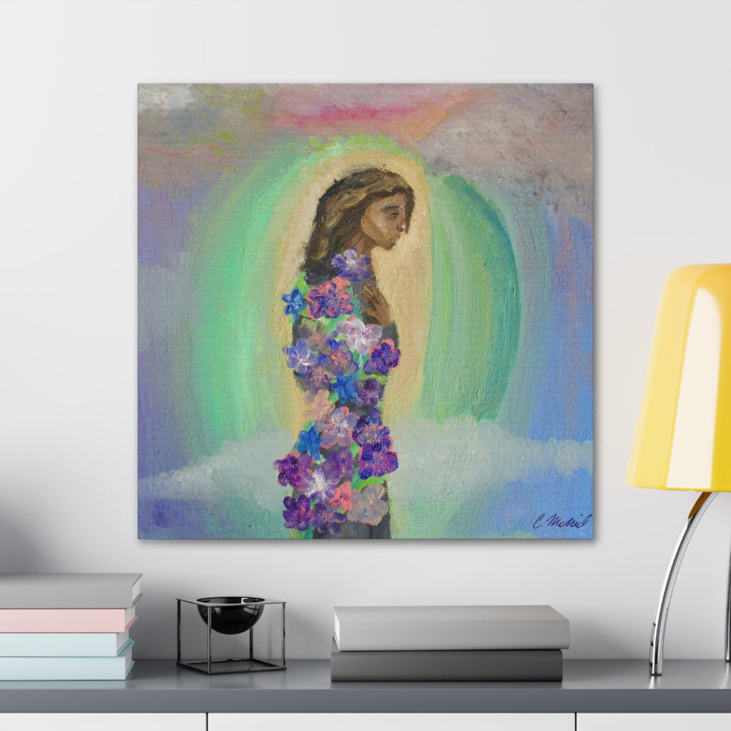 Wrapped with petals On Canvas