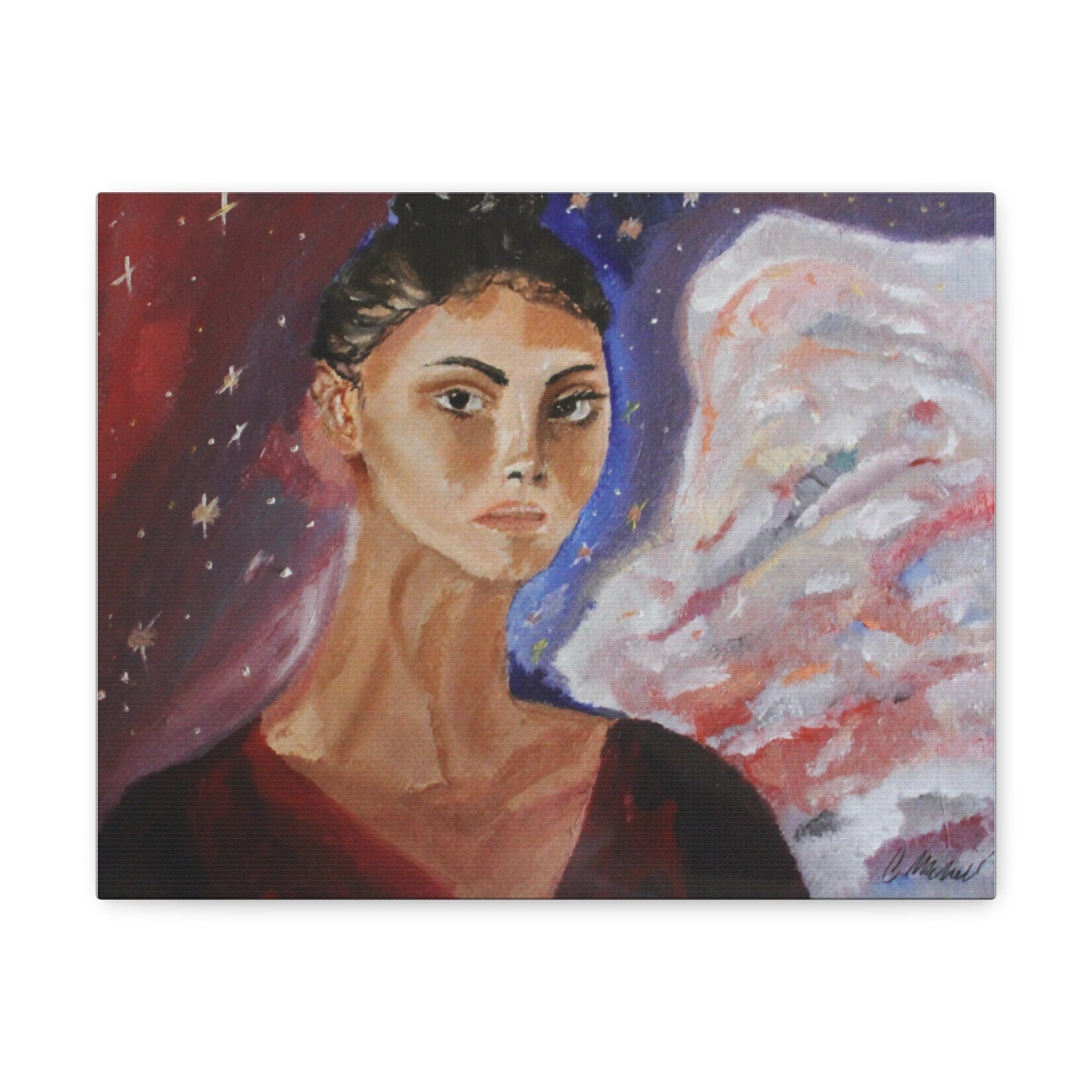 Starry Clouds on Canvas
