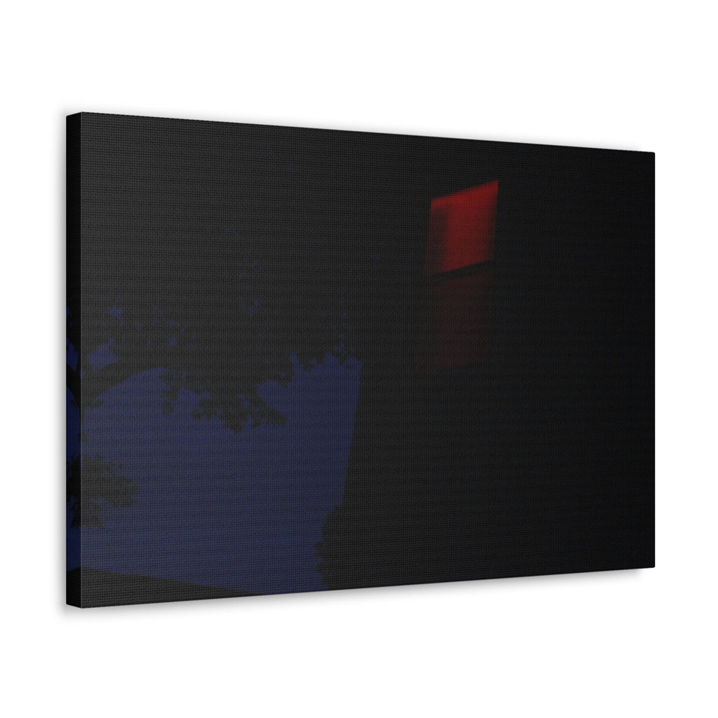 Velvet Window On Canvas