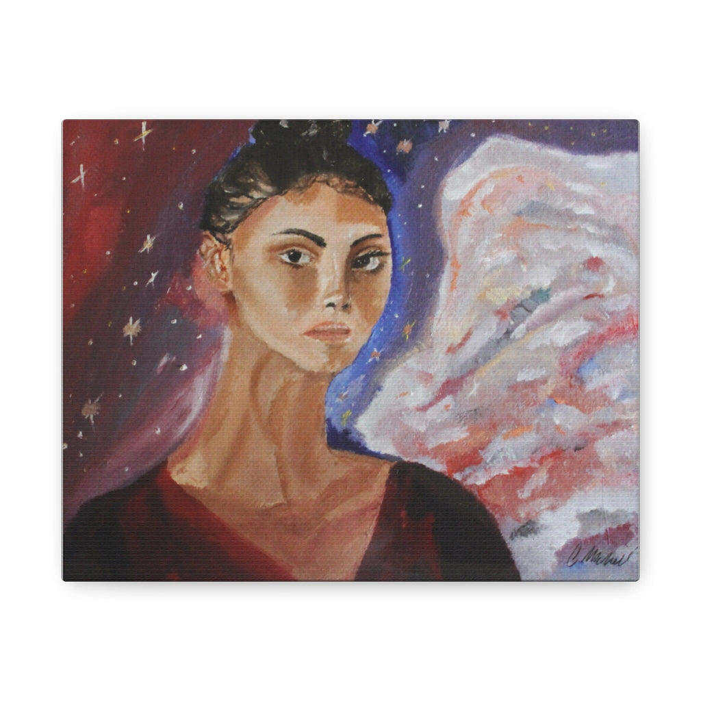 Starry Clouds on Canvas
