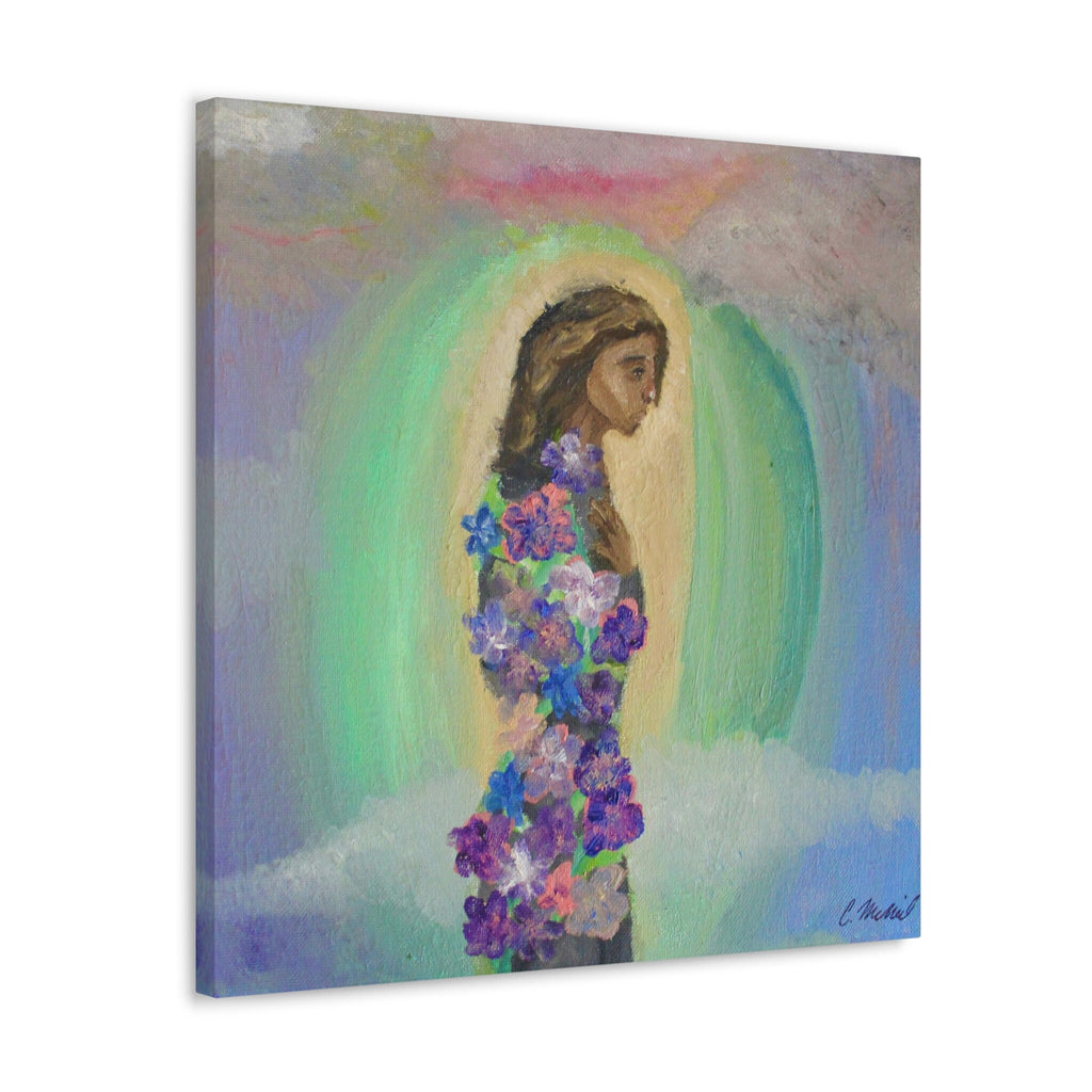 Wrapped with petals On Canvas