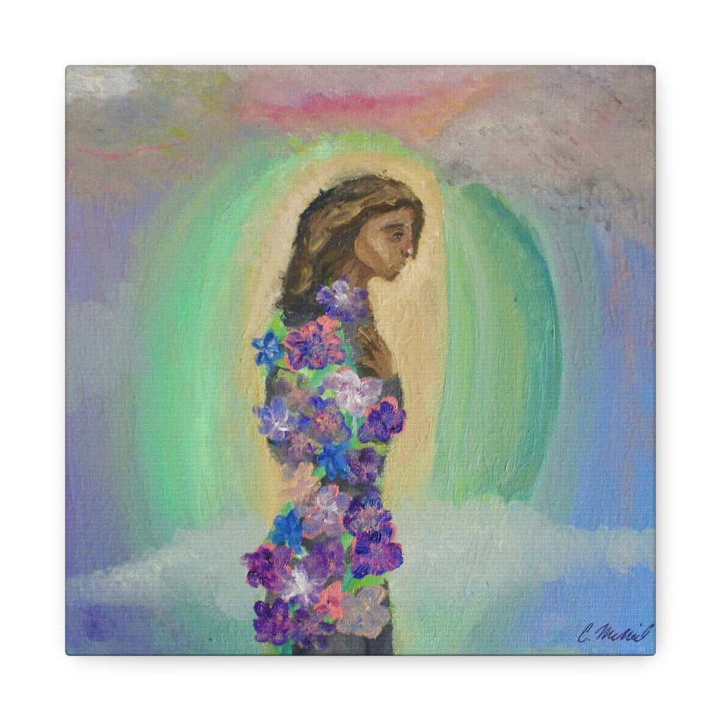 Wrapped with petals On Canvas