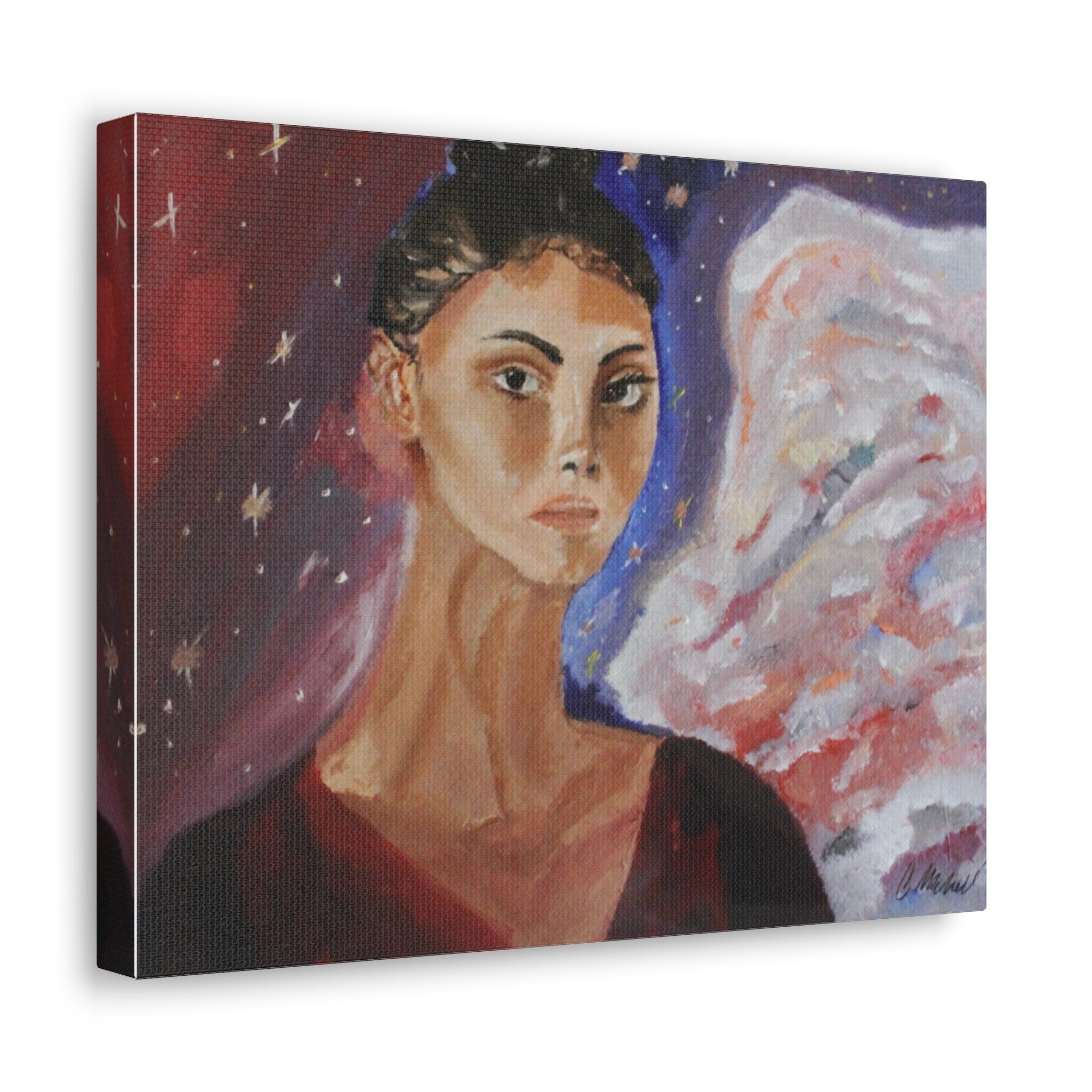 Starry Clouds on Canvas